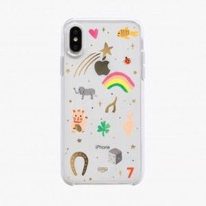 Rifle Paper Co Clear iPhone Case - X, XS